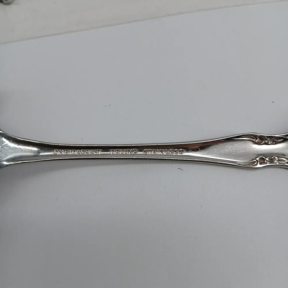 12X Spoons CHATEAU by ONEIDACRAFT DELUXE Stainless 4 Teaspoons 8 Table